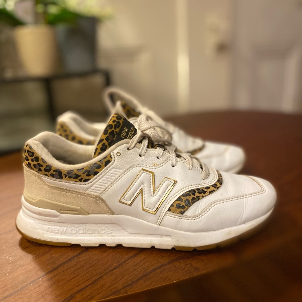 New balance 997h, with leopard details,worn a few times